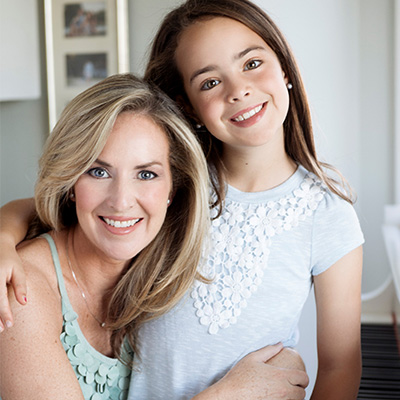 Rebecca and her daughter, Bella