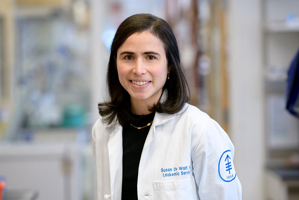 Dr. Susan De Wolf of MSK’s Leukemia Service.